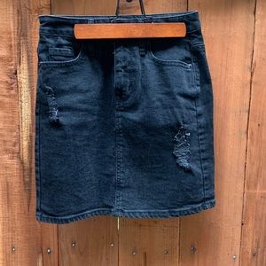 Denim skirt
